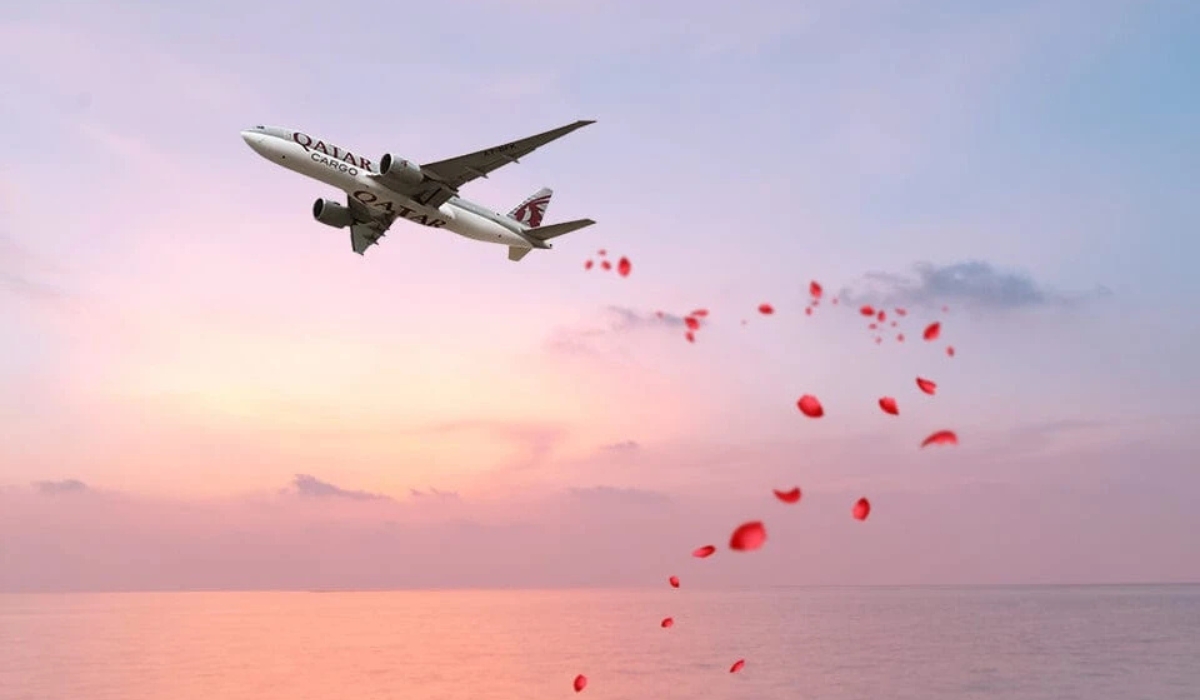 Qatar Airways Cargo delivers 42 million red roses worldwide in celebration of Valentine’s Day